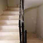 statik boyalı merdiven korkuluk metal